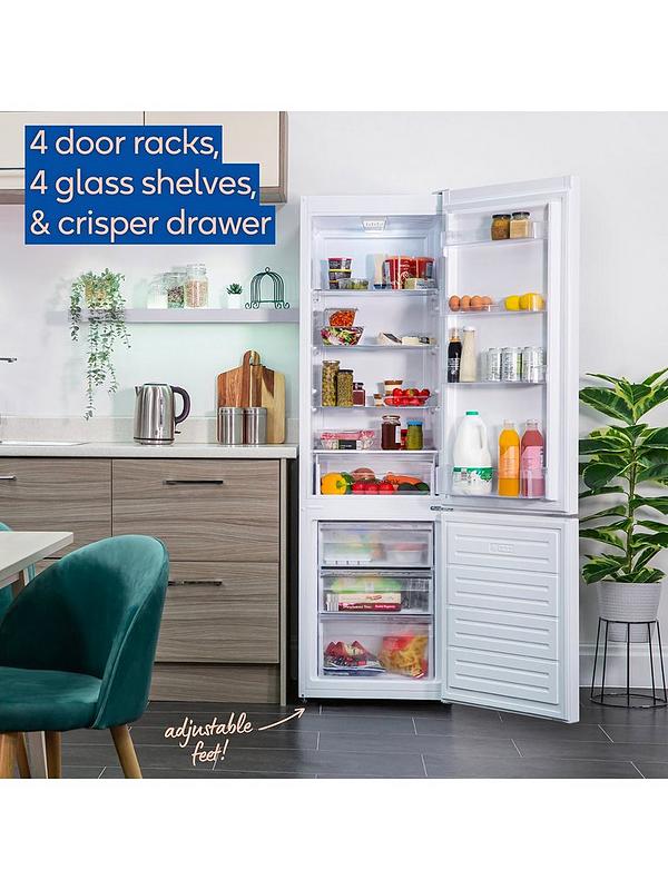Russell Hobbs RH180FFFF551E1W 180X54cm Frost Free Fridge Freezer - White - Image 5